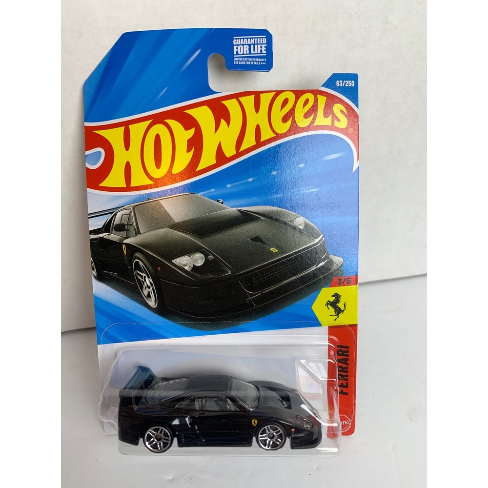 Hot Wheels Ferrari F40‎ Competizione Black 2025 Ferrari Series 3/5 63/250 HYW59